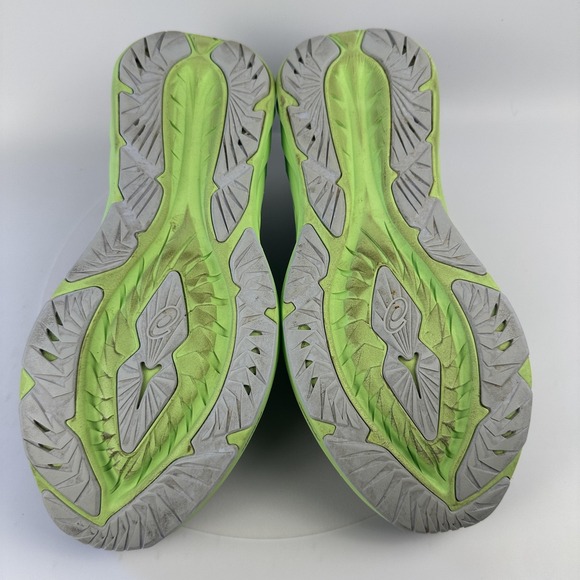 Asics Novablast 3 Shoes Mens Size 12 Gray Green Running FF Blast Plus 1011B905 - Picture 10 of 12